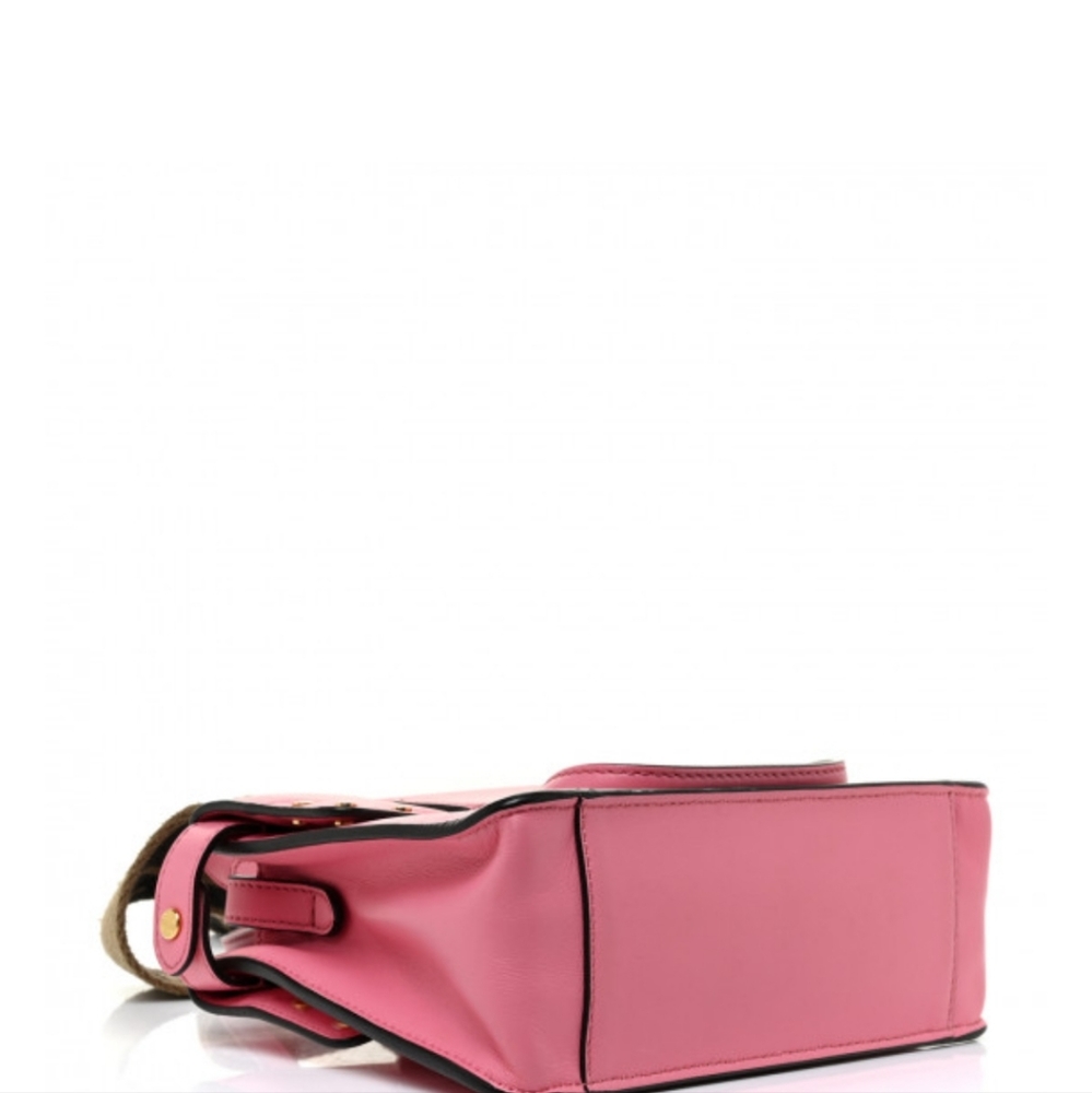 💮 FENDI Vitello Grace Small Flip Tote Pink - Picture 6 of 17